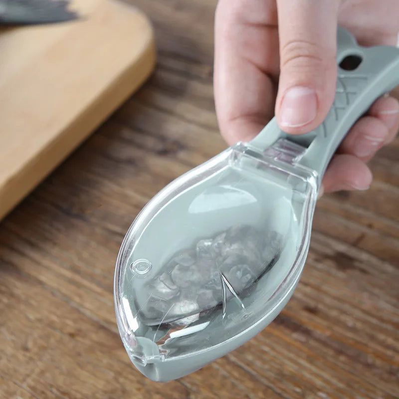 Détartreur de poisson à démontage rapide, dissolvant d'écailles de poisson, brosse cutanée, râpe, grattage, nettoyage, éplucheur, grattoir, outils de cuisine, nouveauté 2024, 1 pièce